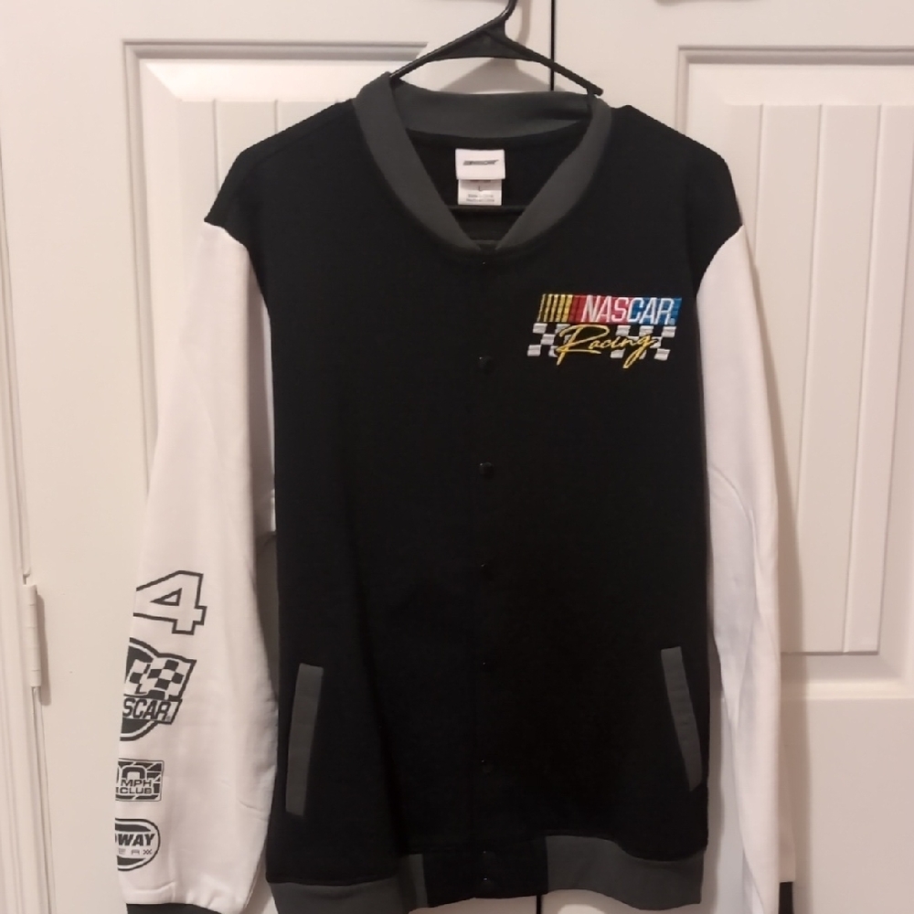 NASCAR Black and Gray Jacket